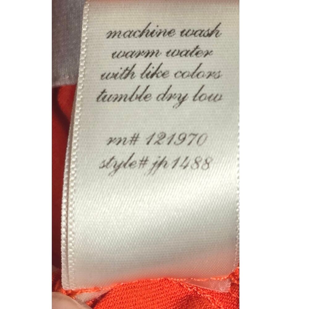 Womens Dina be orange romper size small - Picture 8 of 8